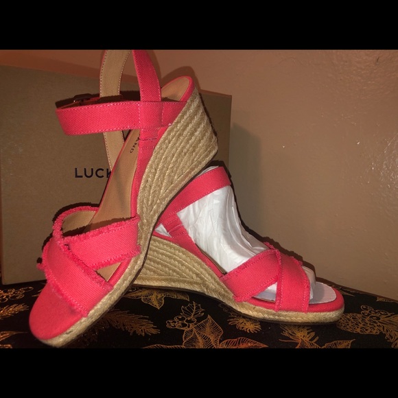 Wedge heel sandals - Picture 3 of 6